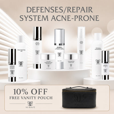 Skin Defense and Repair System - Acne-Prone | 10% Off + Free Vanity Pouch