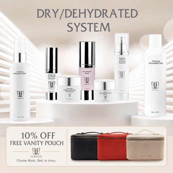 Skin Dry/Dehydrated System | 10% Off + Free Vanity Pouch