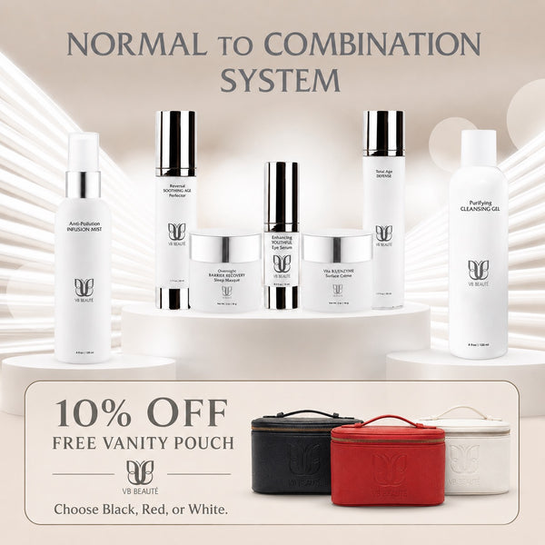 Skin Normal to Combination System | 10% Off + Free Vanity Pouch