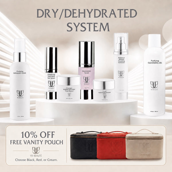 Skin Dry/Dehydrated System | 10% Off + Free Vanity Pouch