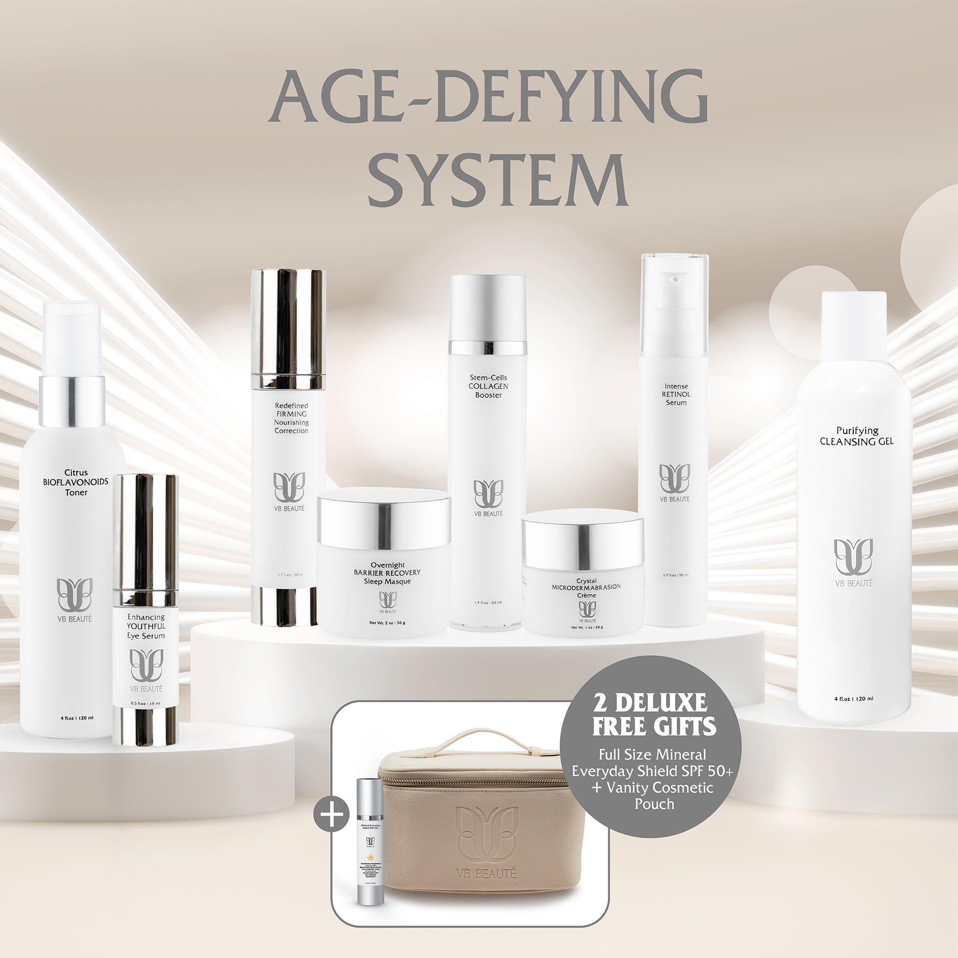 Skin Age-Defying System + 2 Deluxe Free Gifts (LIMITED TIME OFFER!)