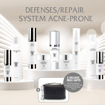 Skin Defense and Repair System - Acne-Prone + 2 Deluxe Free Gifts (LIMITED TIME OFFER!)